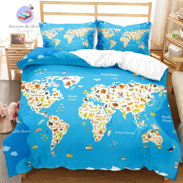Housse de Couette Monde Animé